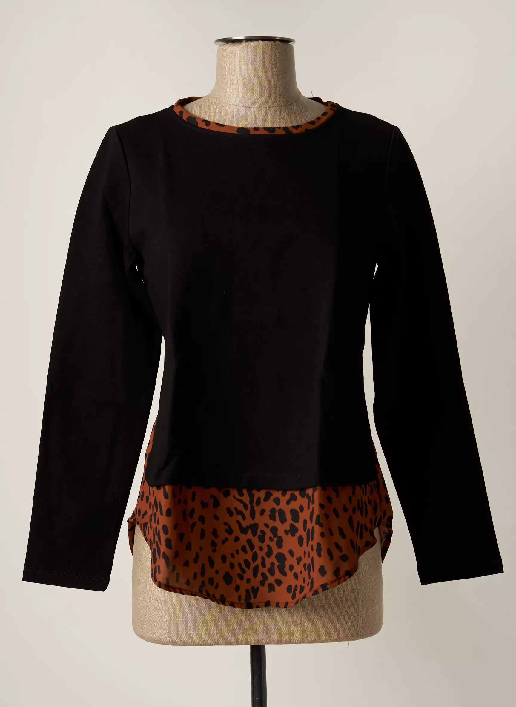 Orto Botanico Tops Femme couleur noir