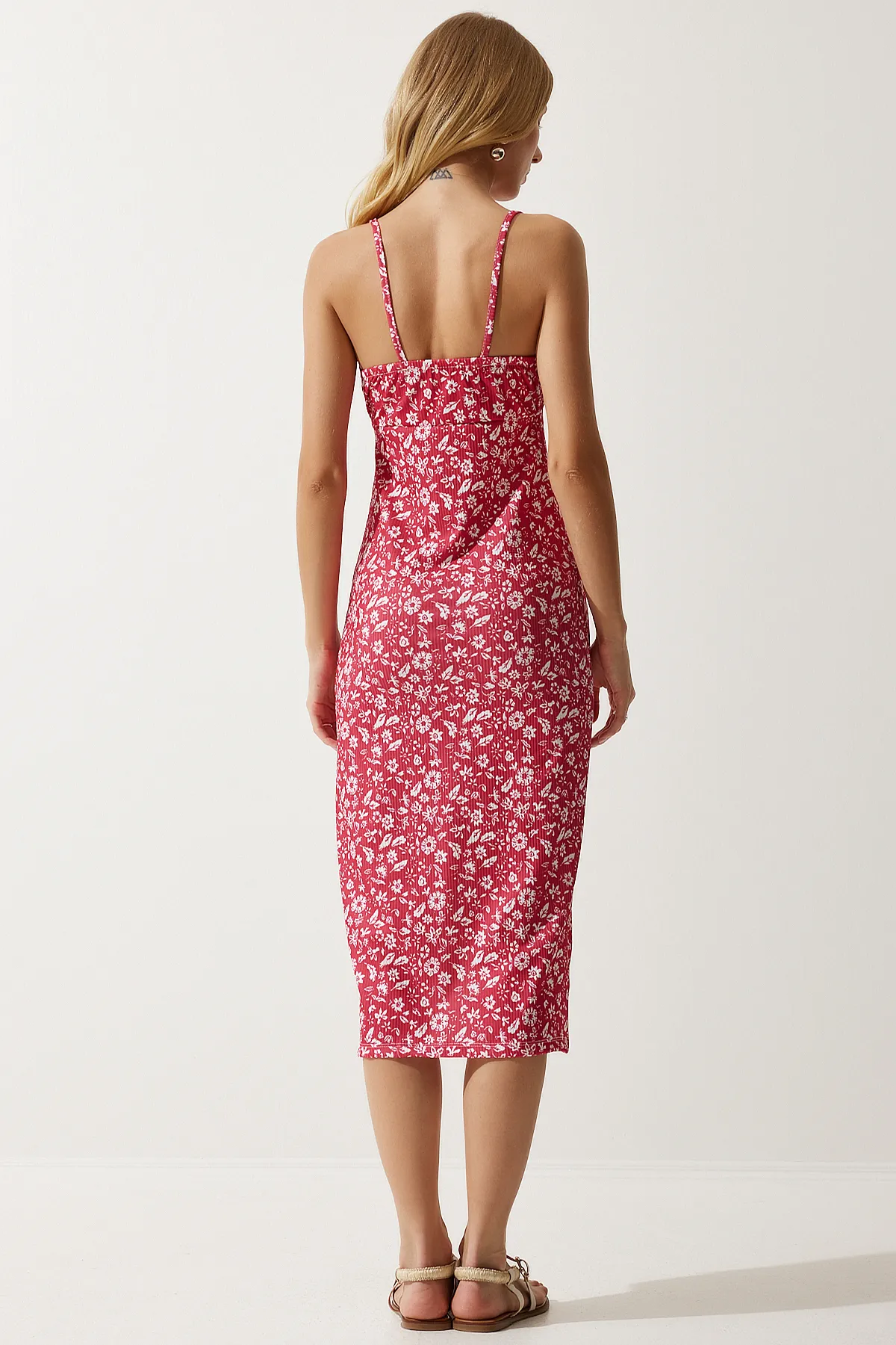 Happiness İstanbul  Kleid - Rosa - Bodycon
