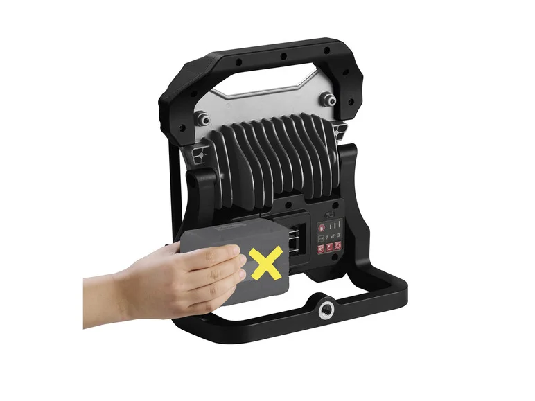 Projetor LED sem fio PARKSIDE PERFORMANCE® PPBSTA 20-Li A1, 20 V