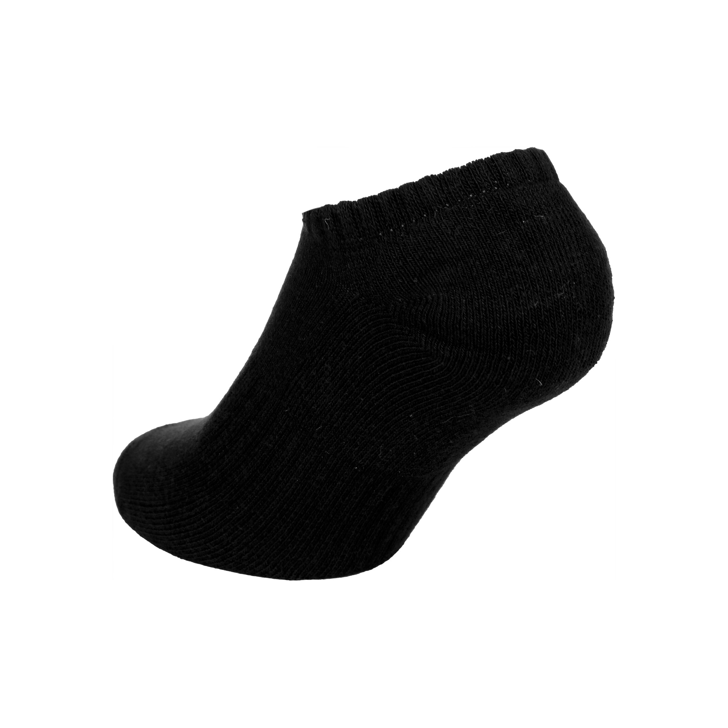 Everyday Lightweight No Show Sportsocken 3er Pack - Schwarz, Weiß