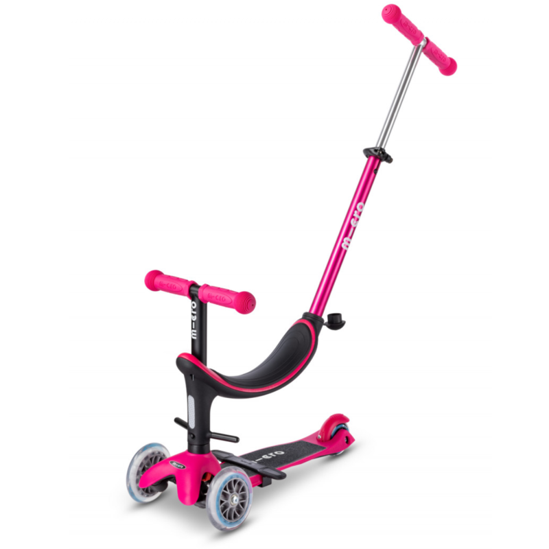 Trottinette 3 Roues - 3en1 Révolution Rose