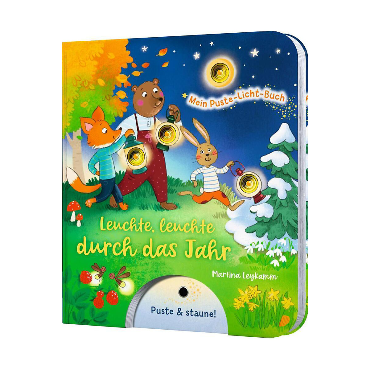 Mein Puste-Licht-Buch 7: Leuchte, leuchte durch das Jahr