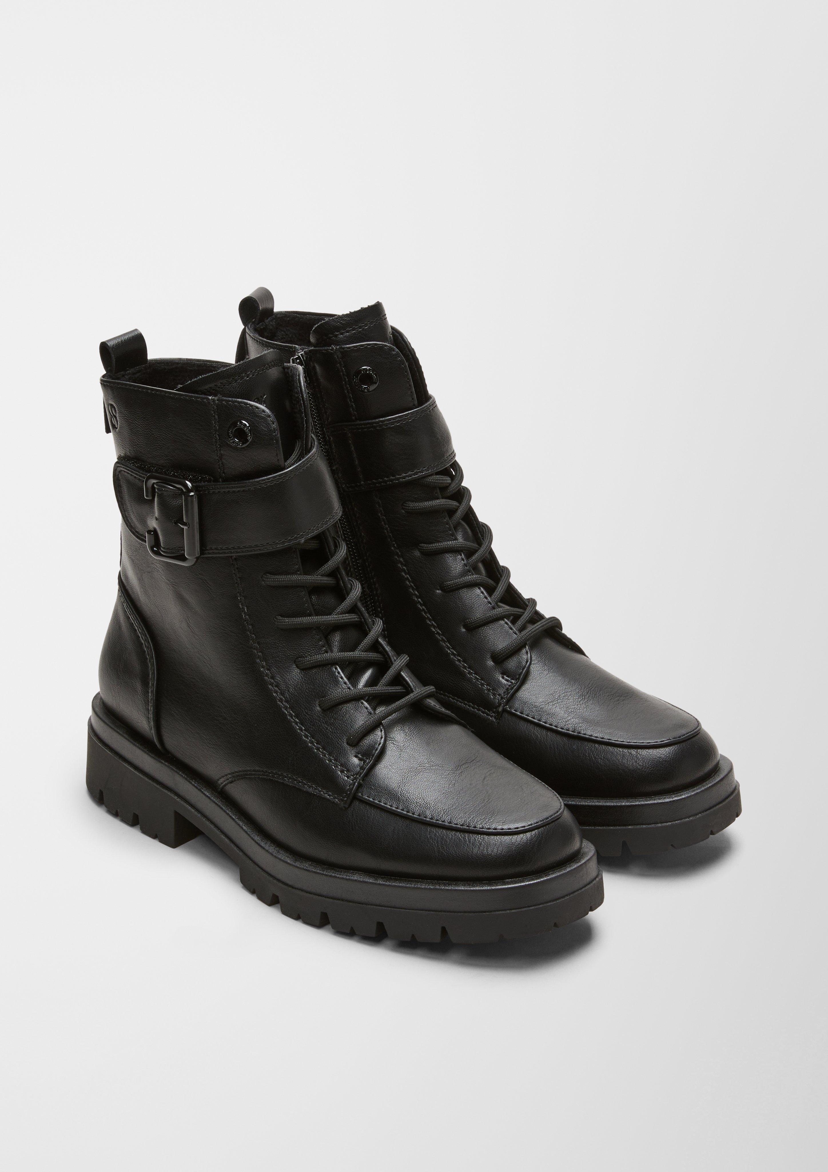 Stiefel in Lackleder-Optik  6006563-022