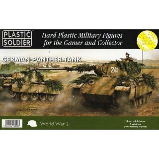 15mm WW2 German Panther Ausf D, A and G Tank (5)