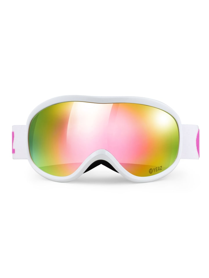 YEAZ STEEZE Ski- und Snowboard-Brille pink/weiss in weiß günstig kaufen onesize
