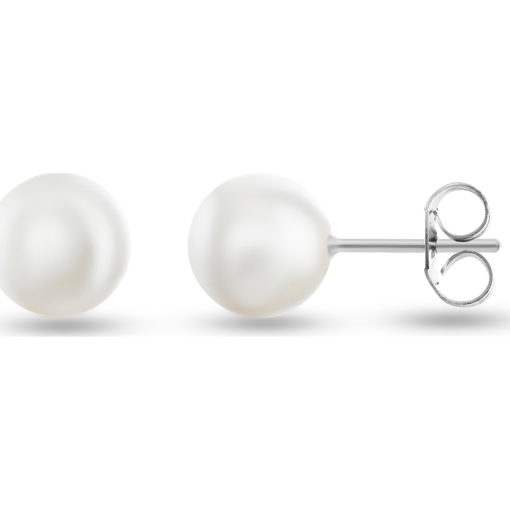 FAVS Boucles d'oreilles à fermoir à poussette Acier inoxydable Boucles d'oreilles