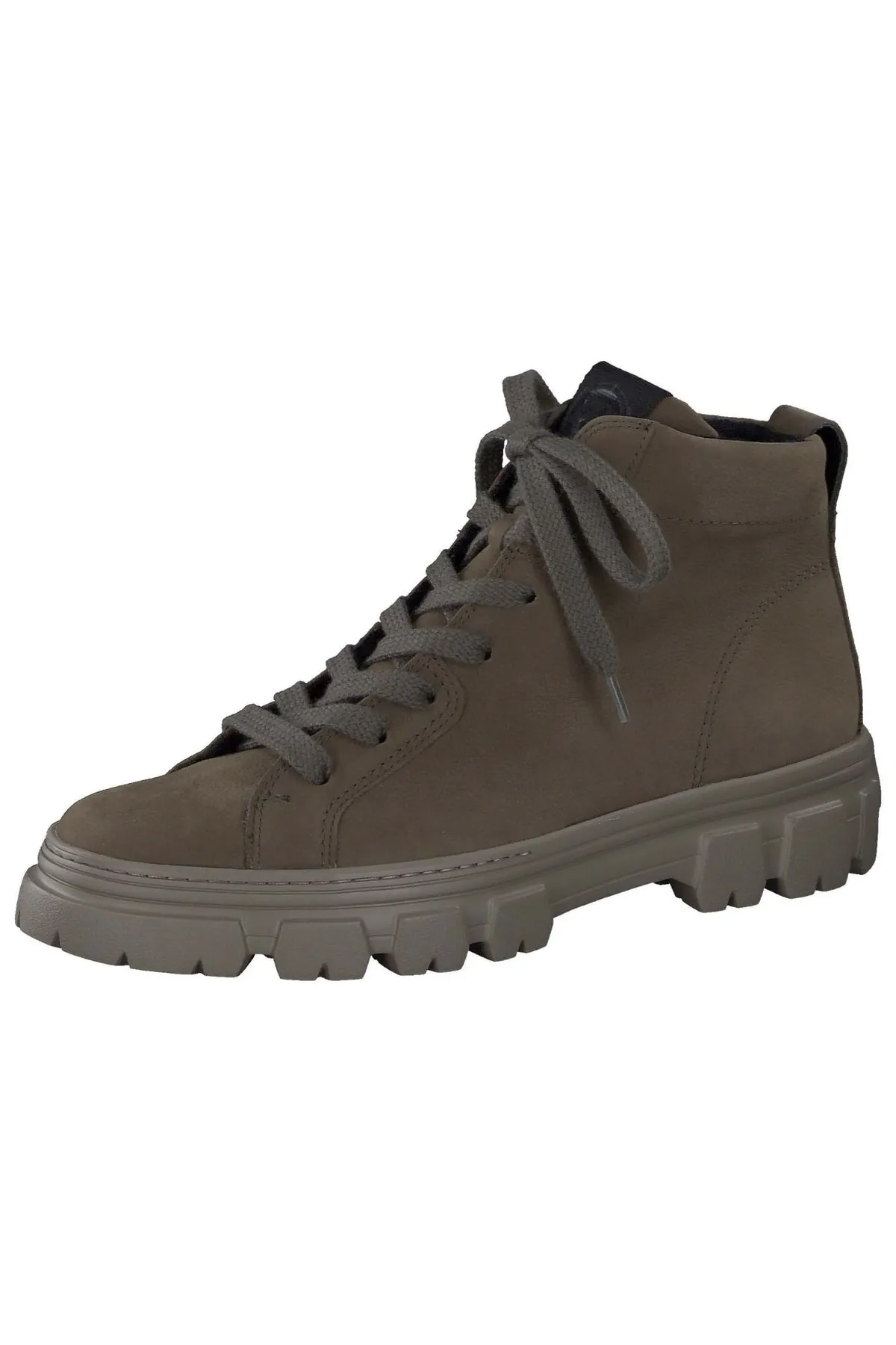 Paul Green  Stiefelette - Grün - Flacher Absatz
