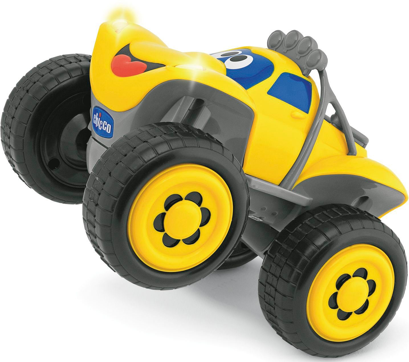 Chicco RC-Auto Billy Bigwheels, Gelb, mit Licht- und Soundfunktion