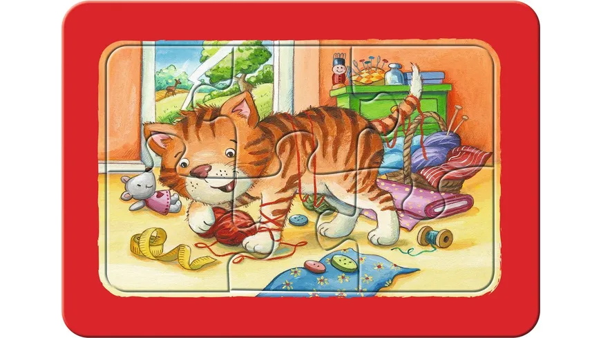 Ravensburger Puzzle - my First Puzzle - Meine Tierfreunde, 6 Teile
