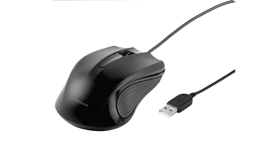 Vivanco 36637 USB Maus, 1000dpi