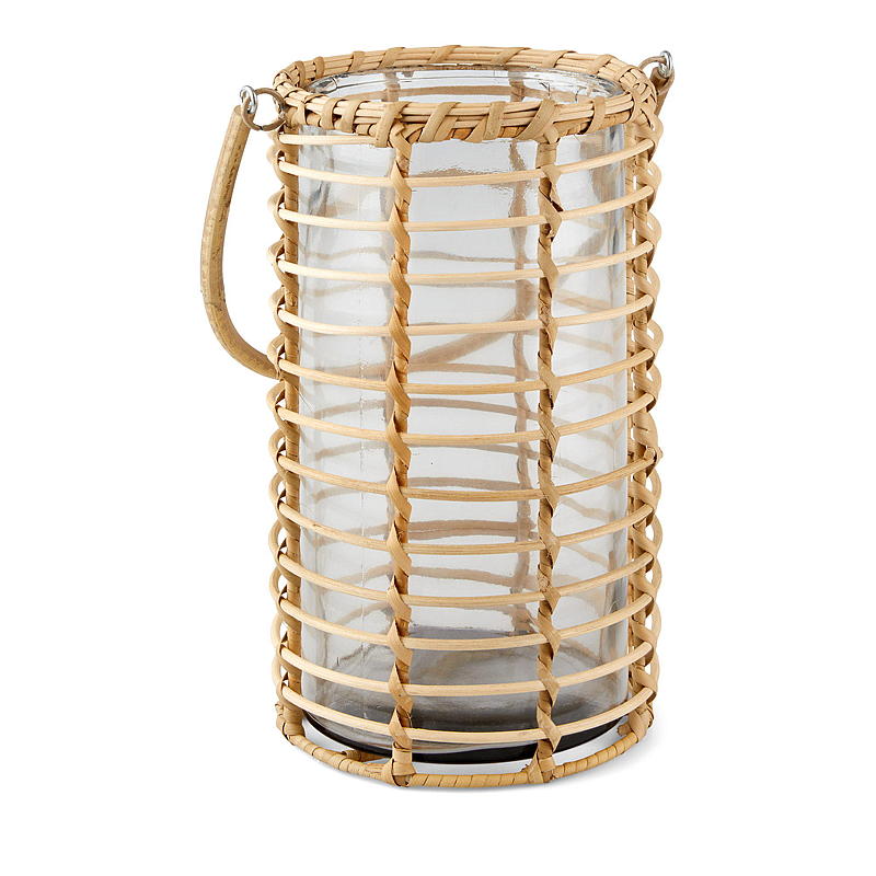 Home Lykt Stockholm 18 x 30 cm rattan/glass