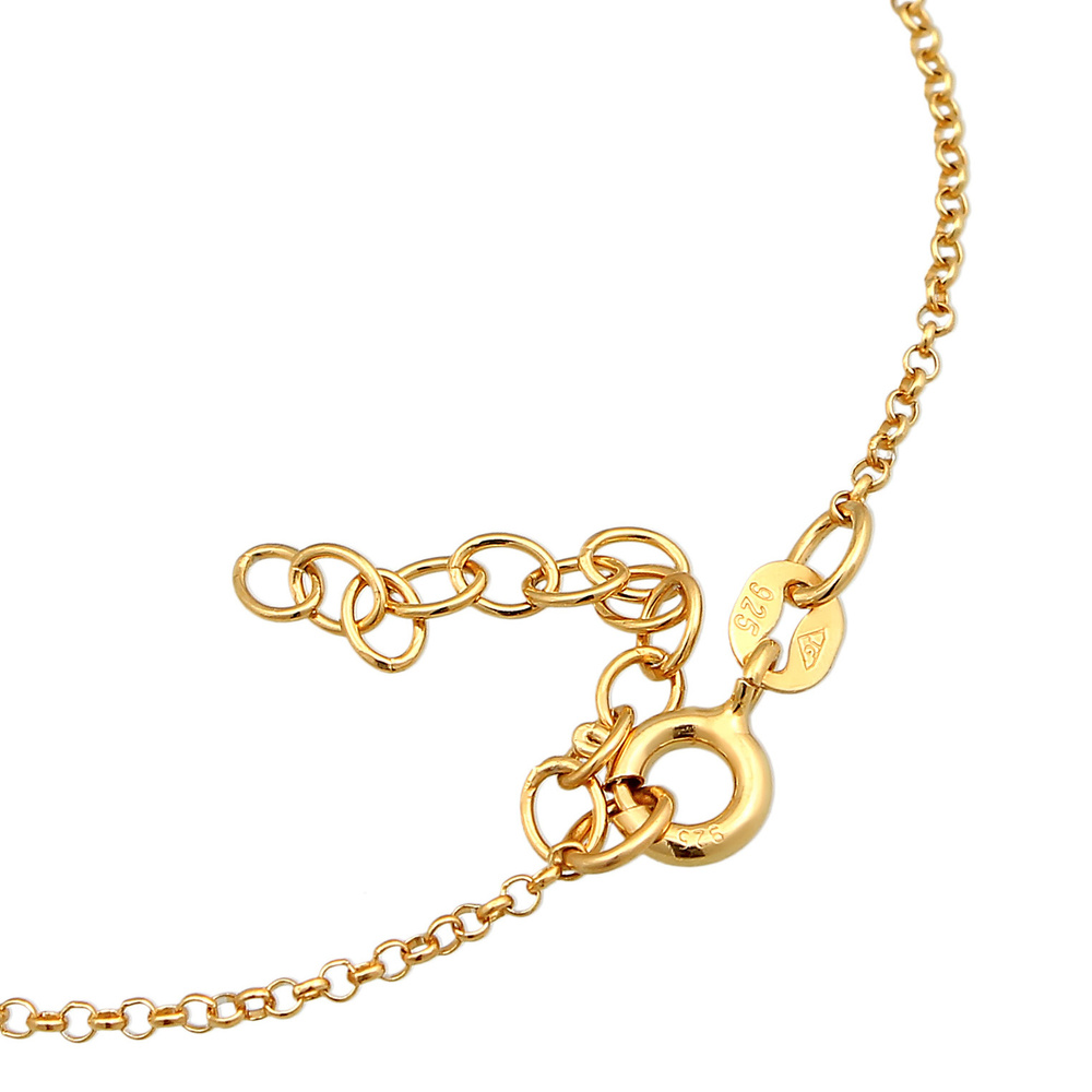 Elli Elli Bracelet Femmes pendentif solitaire étoile Astro avec pierre de lune en arge Bracelet