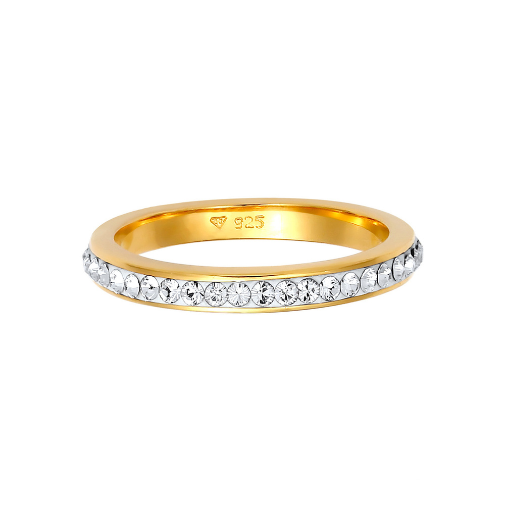 Elli Elli Bague Cristal 925 Argent Bague