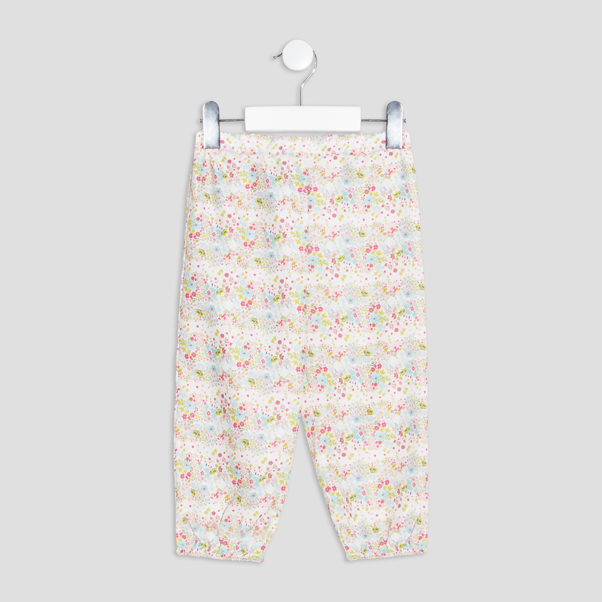Pantalon droit ecru bébé fille | La Halle
