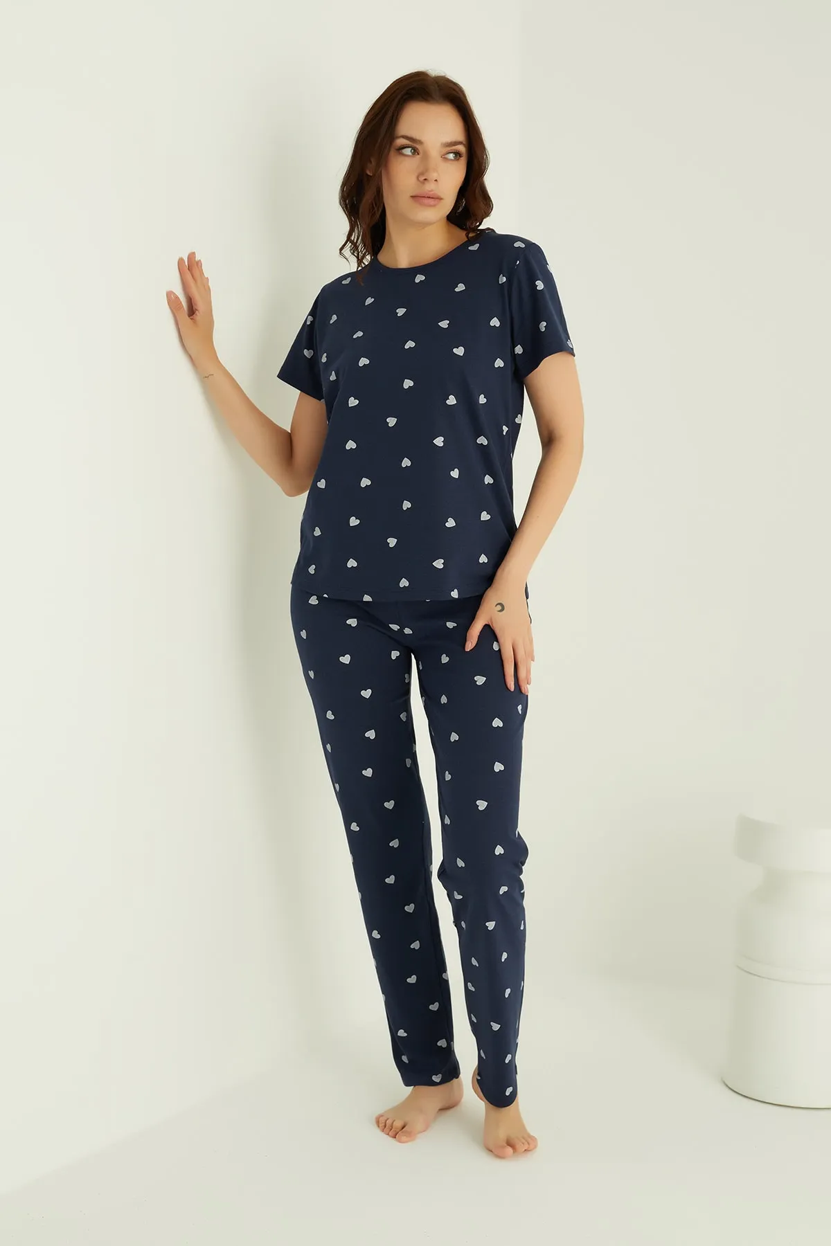 ELİTOL  Pyjama-Set aus Baumwolle