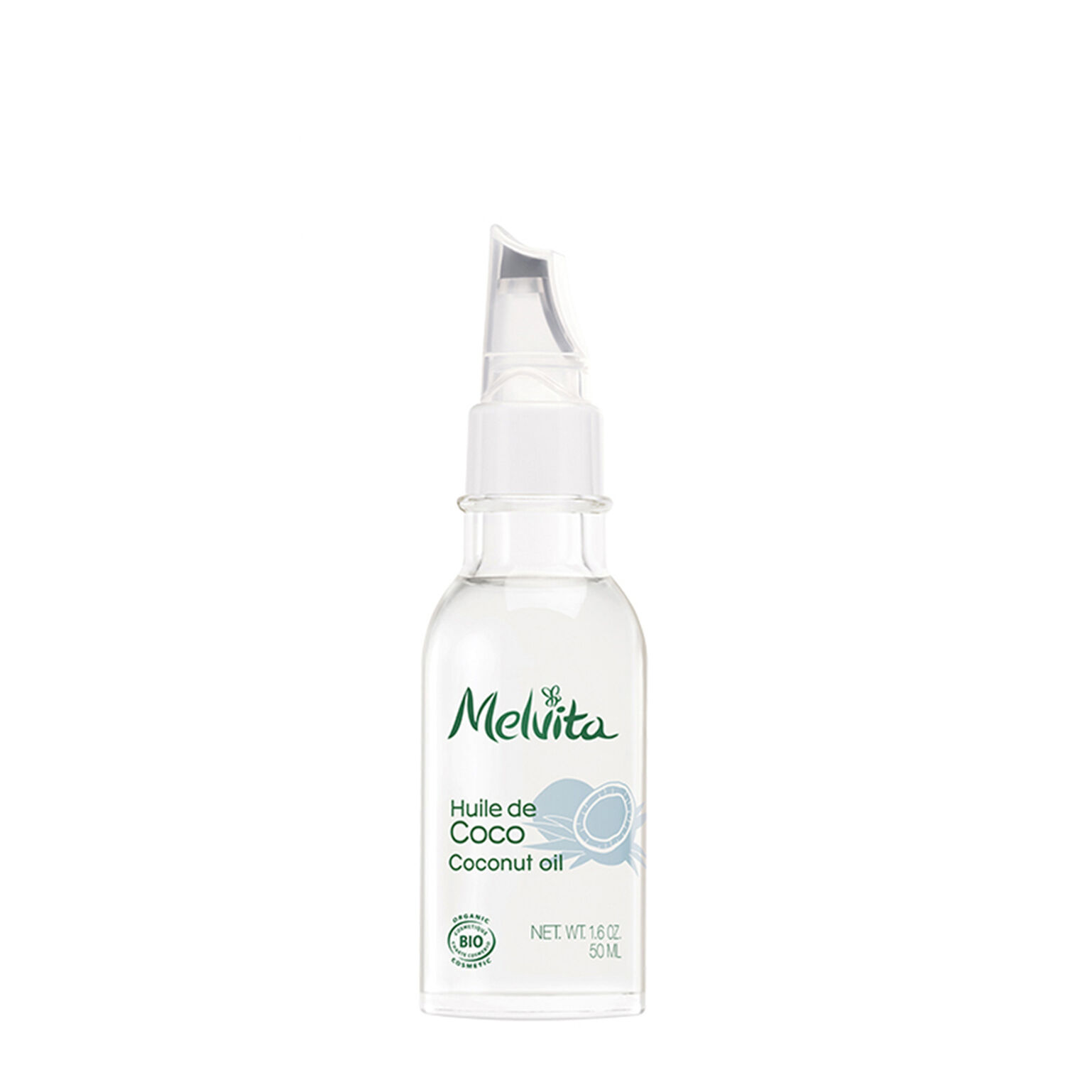 Melvita Huile De Coco Nourrissante Cheveux Secs & Abîmés 50 ml