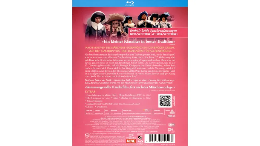Wie man Prinzessinnen weckt (Wie man Dornröschen wachküsst) (1977) (Filmjuwelen / DEFA-Märchen)