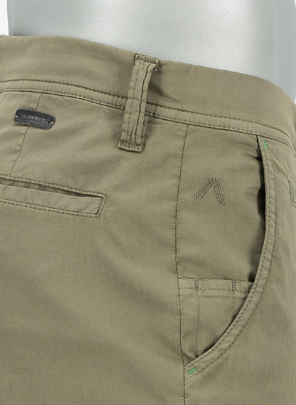 Alberto Golf, Golfhose Rookie light, Regular Fit, Baumwolle, militärgrün