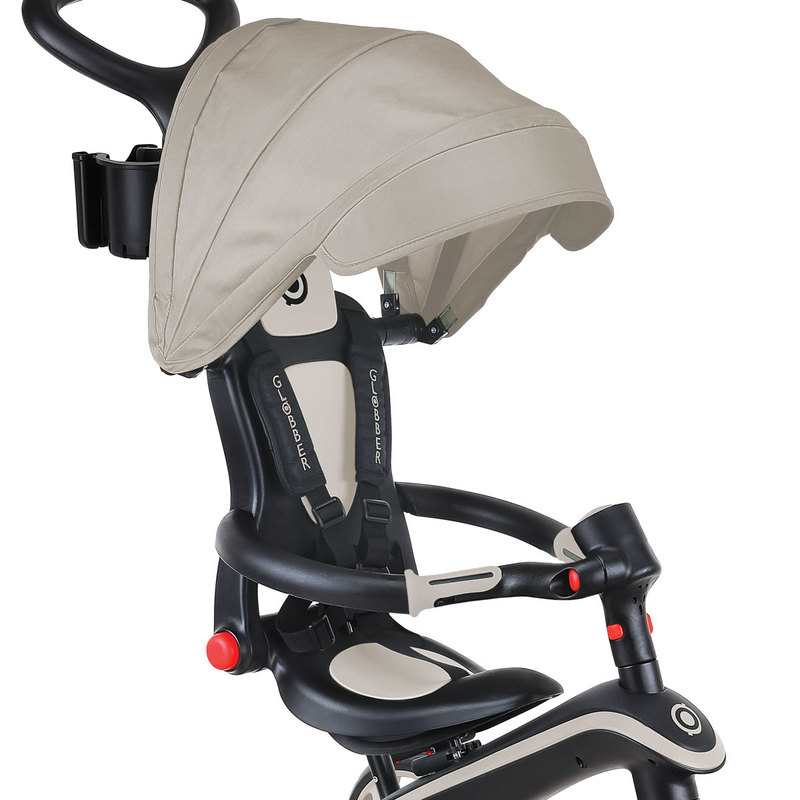 Tricycle pliable explorer 4 en 1 taupe Globber