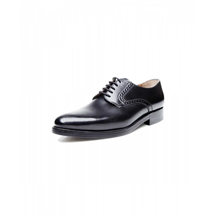 Heinrich Dinkelacker - Businessschuhe Derby MILANO PLAIN C Cordovan - schwarz