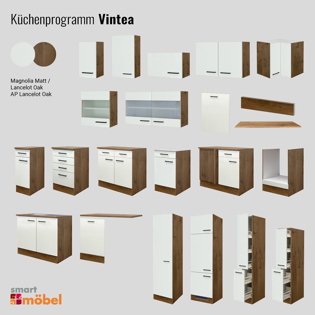 Flex-Well Arbeitsplatte - 150 x 60 x 2,8 cm - Lancelot Oak