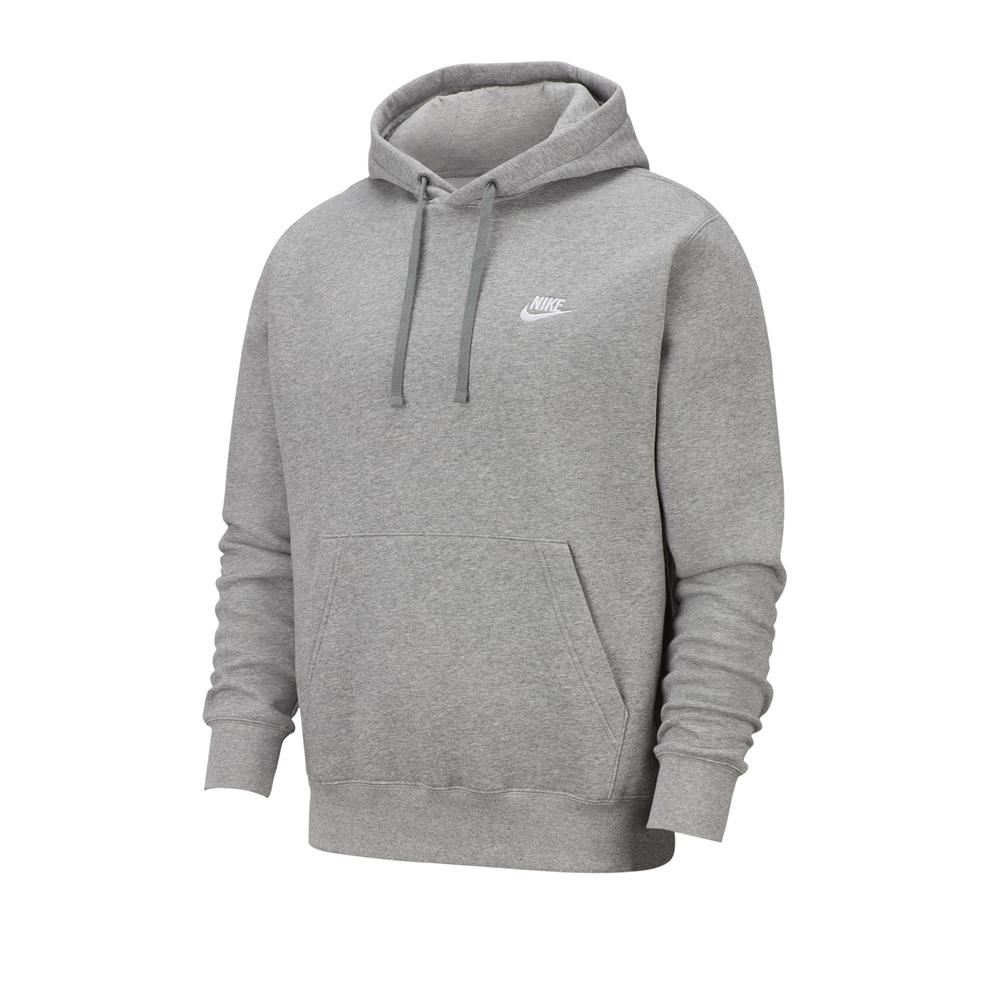 Nike Club Fleece Hoody Grau F063