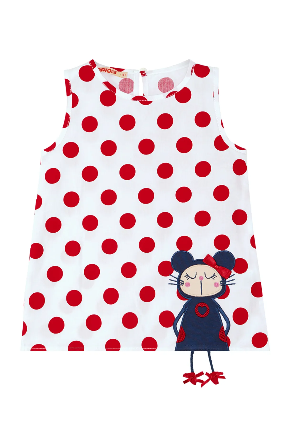 Denokids  Polka Dotted Lily Tunika-Strumpfhosen-Set für Mädchen