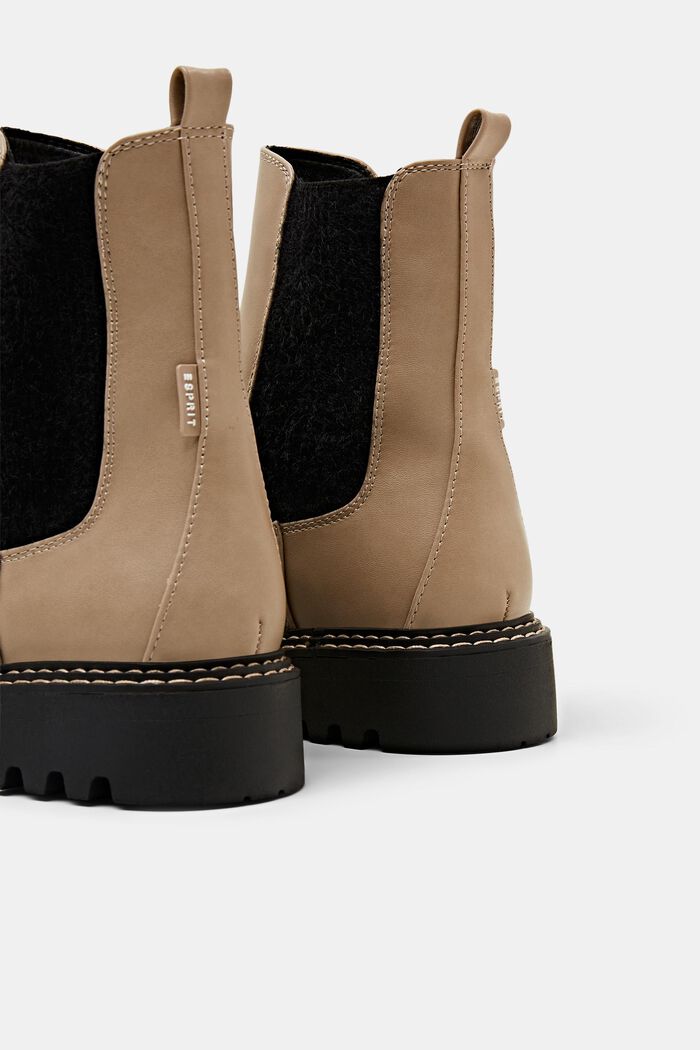 Chelsea Boots aus veganem Leder