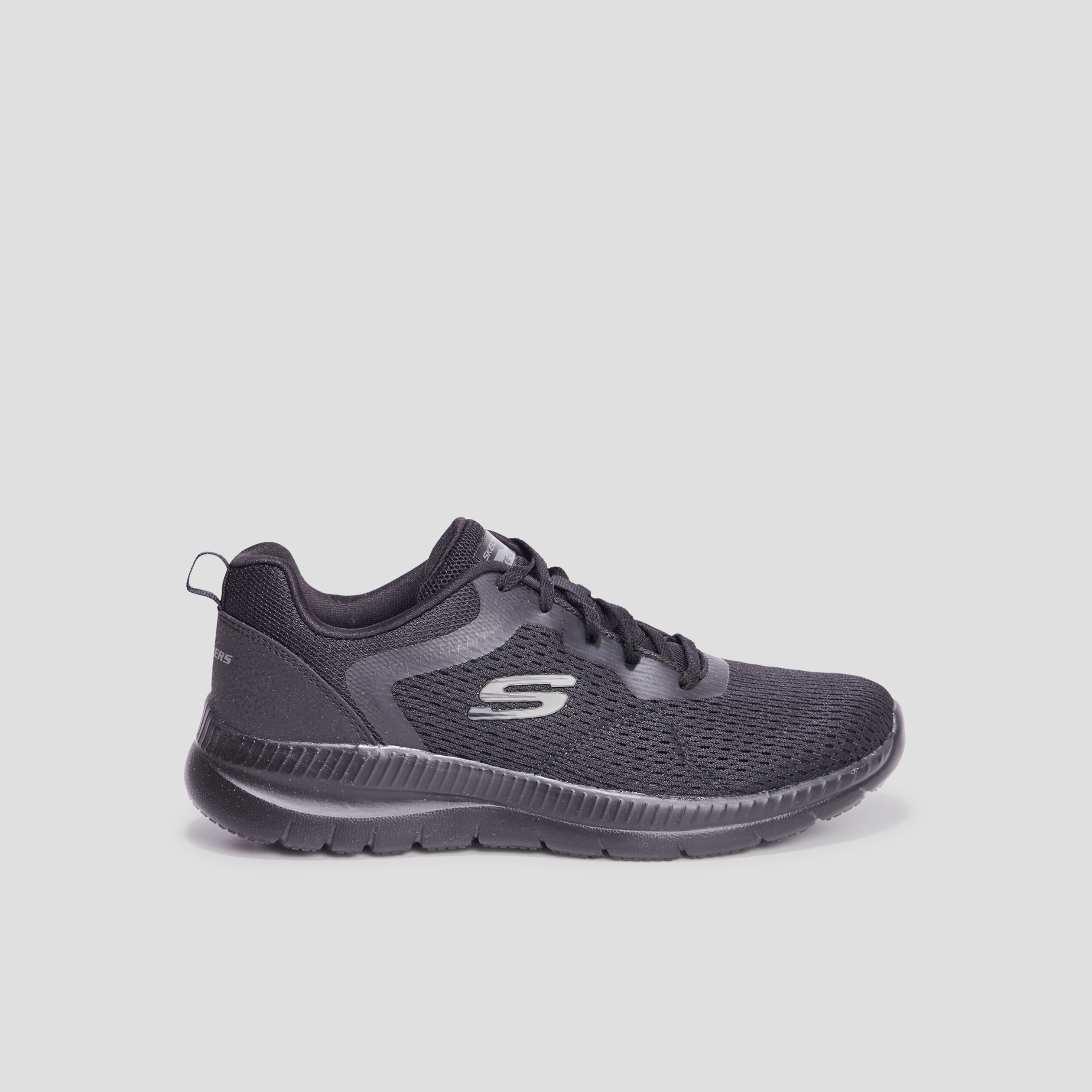 Baskets running mémoire forme Skechers noir femme | La Halle