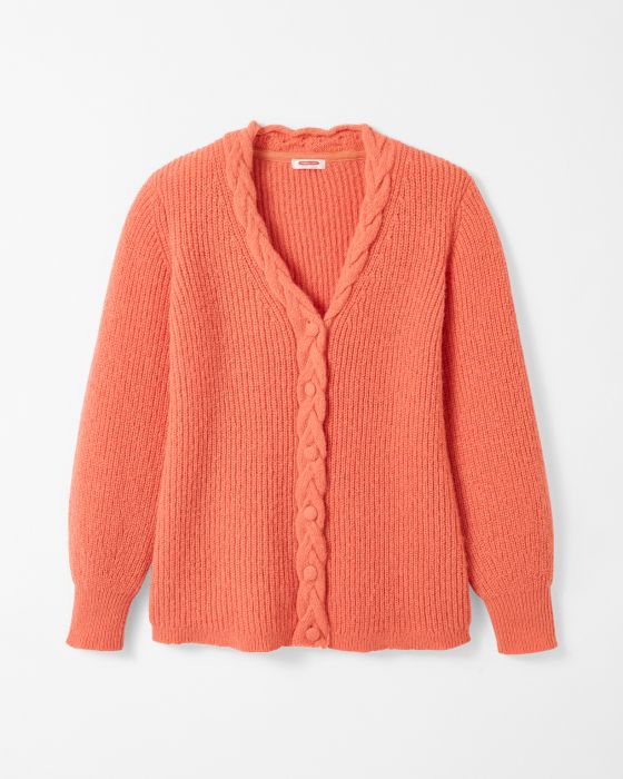 Gilet maille perlée patte torsadée Thermolactyl
