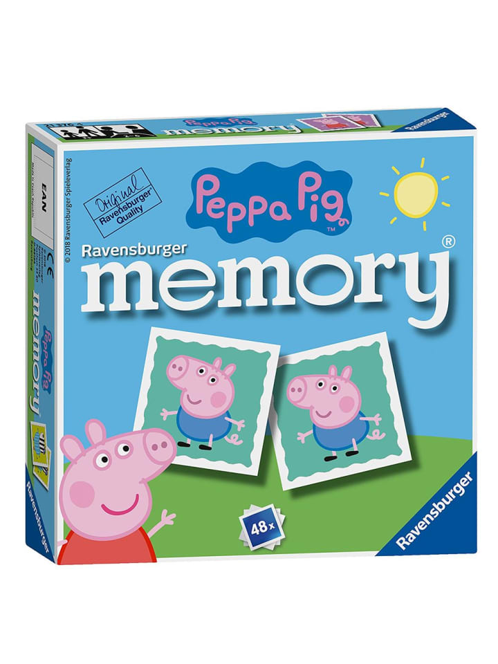 Peppa Pig Mini Memory® Pig | 48 Bildkarten | Peppa Wutz | Ravensburger günstig kaufen onesize