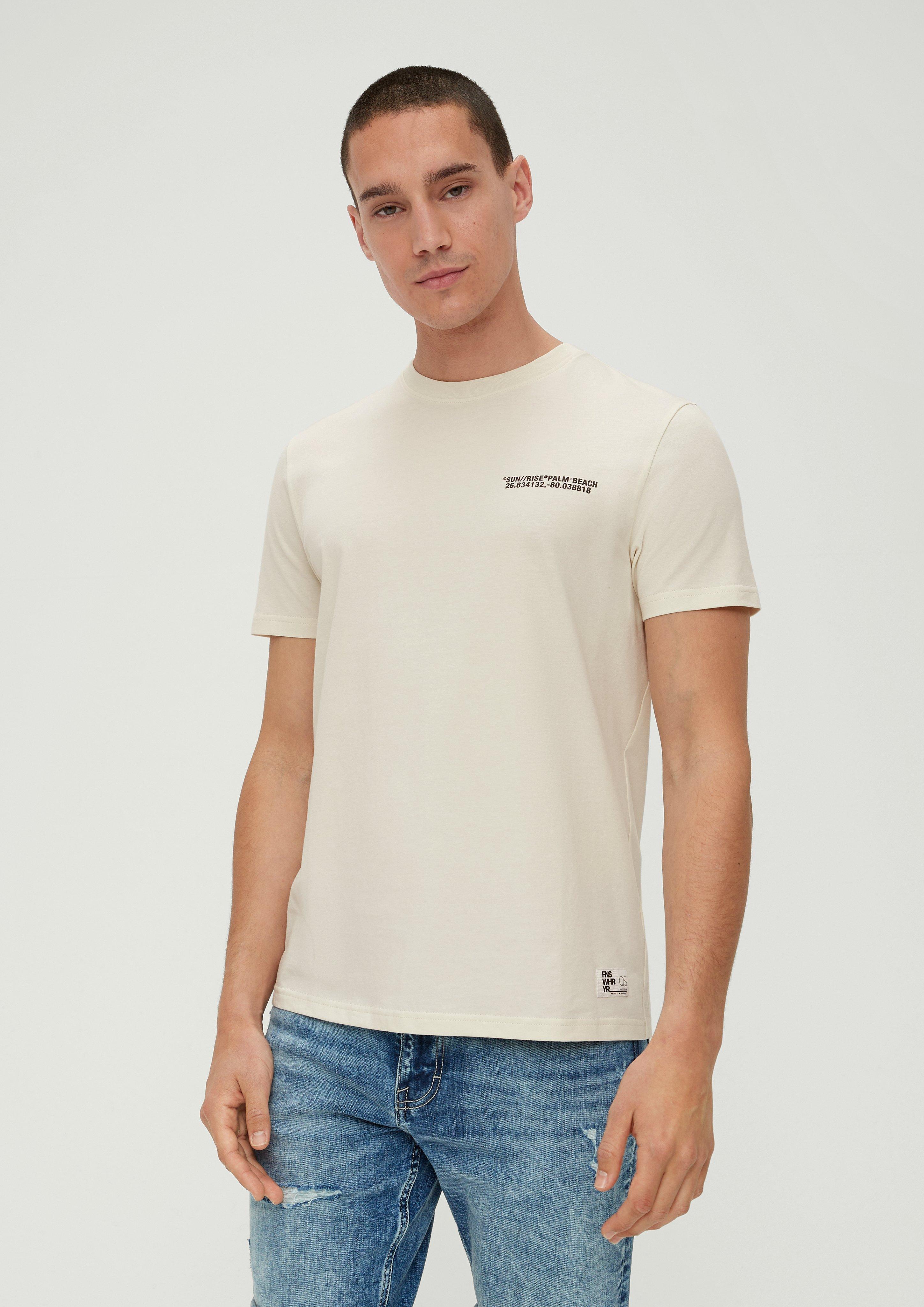 Baumwollshirt mit Grafik-Print  2130601-80D0