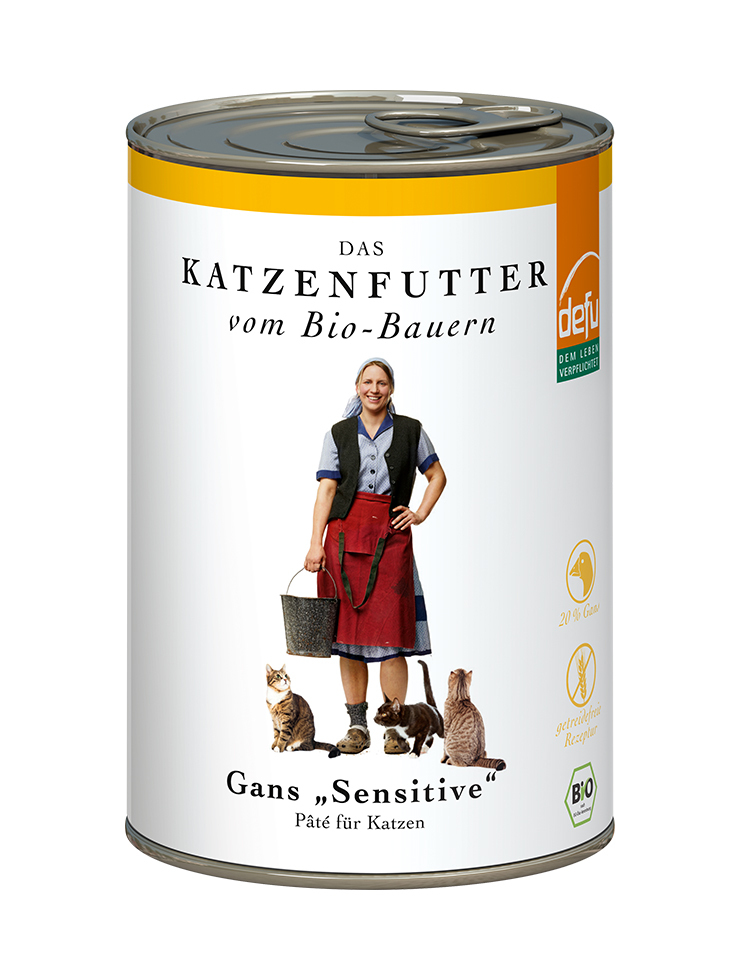 Defu Nassfutter Defu Paté 12x410g Gans