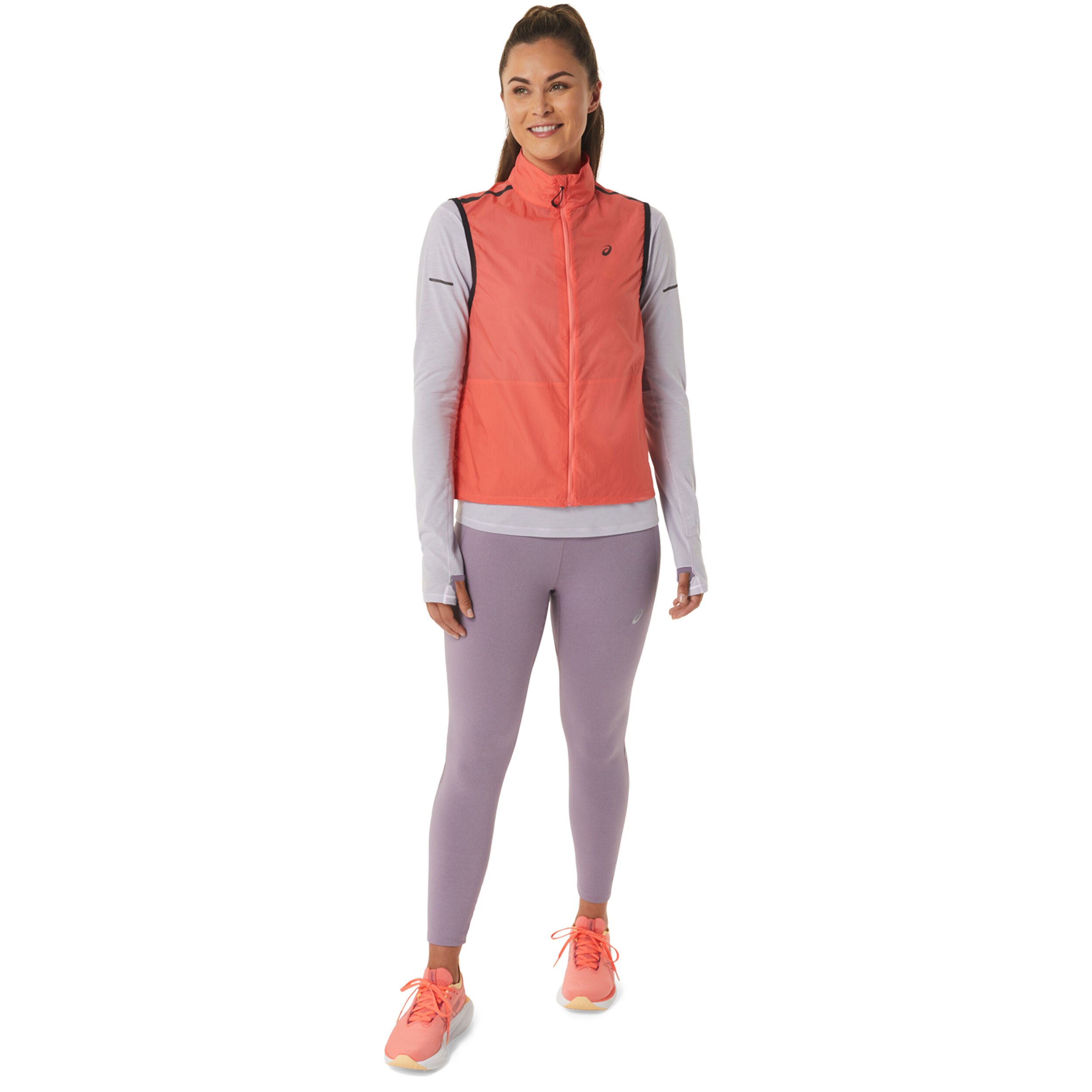 Metarun Packable Laufweste Damen - Pink