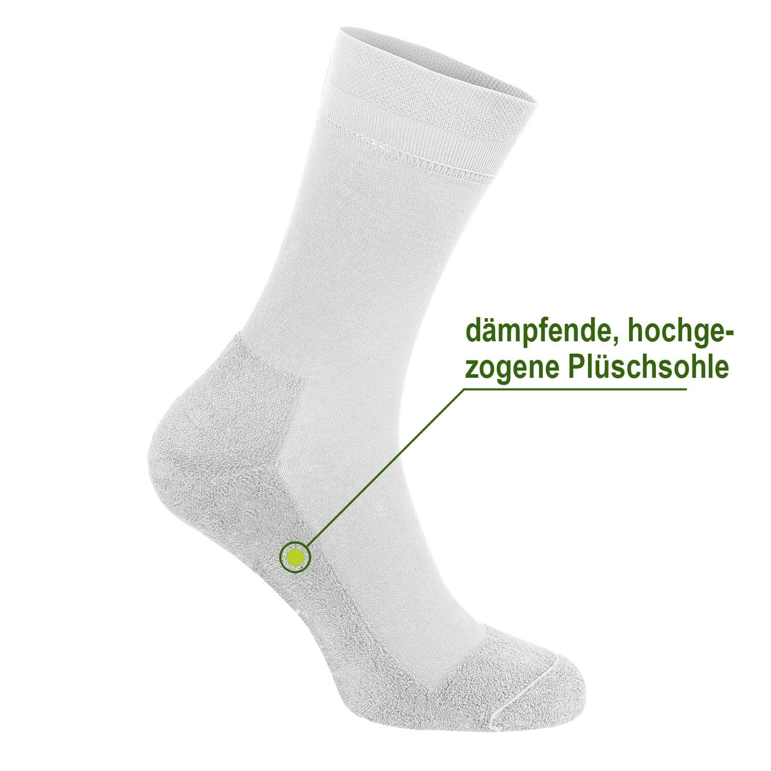 Sportsocken Athletic mit Plüschsohle