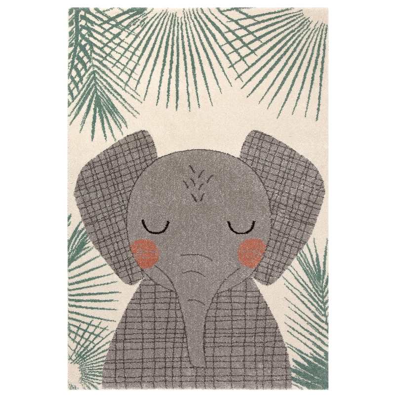 Tapis éléphant 120x170cm JUNKO