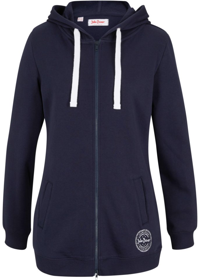 Long-Sweatjacke