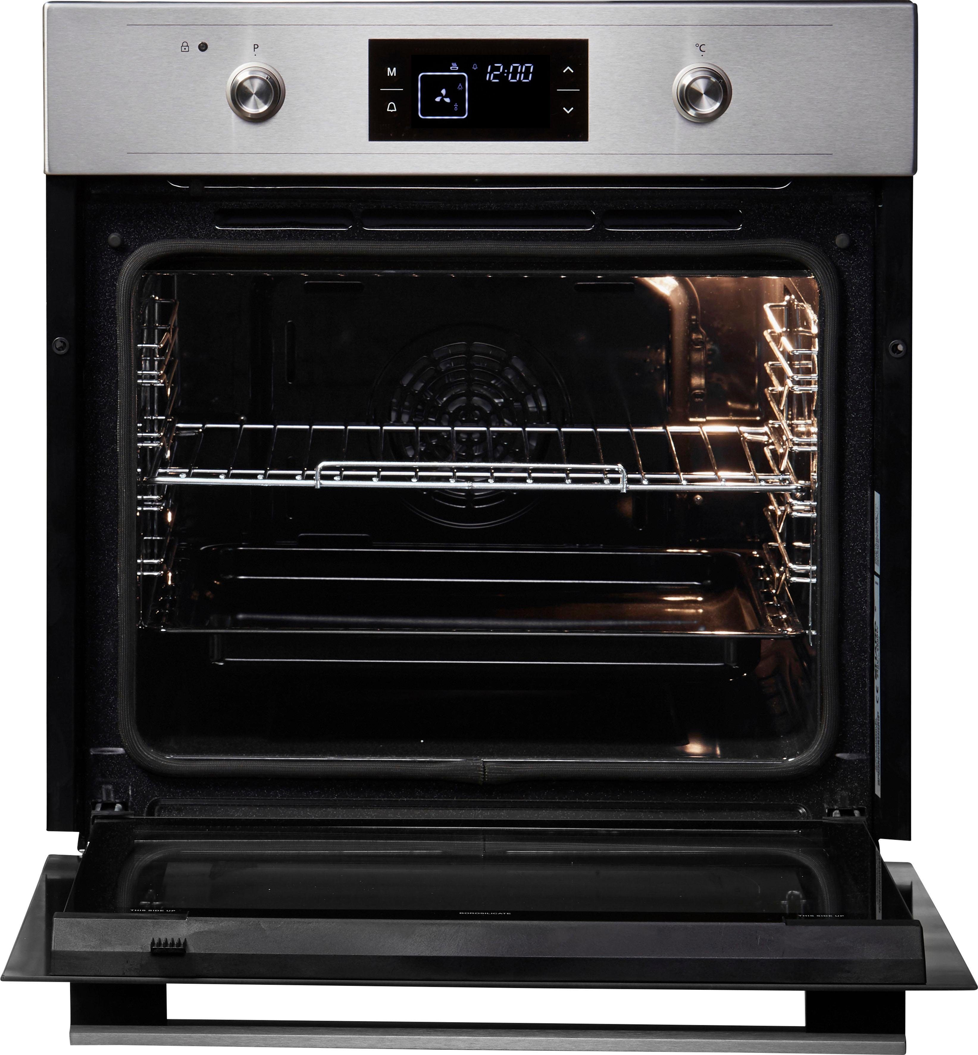 Sharp Pyrolyse Backofen K-61V28IM1-EU, Pyrolyse-Selbstreinigung