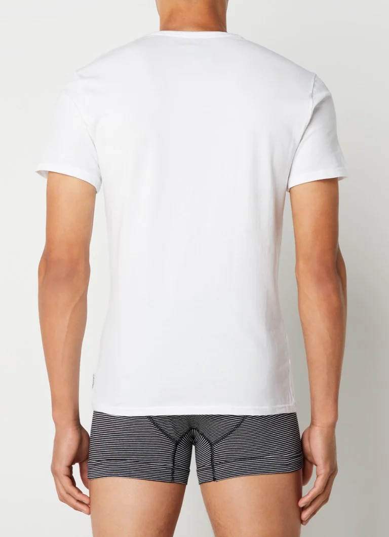 Lot de 2 t-shirts Calvin Klein coupe moderne et col en V