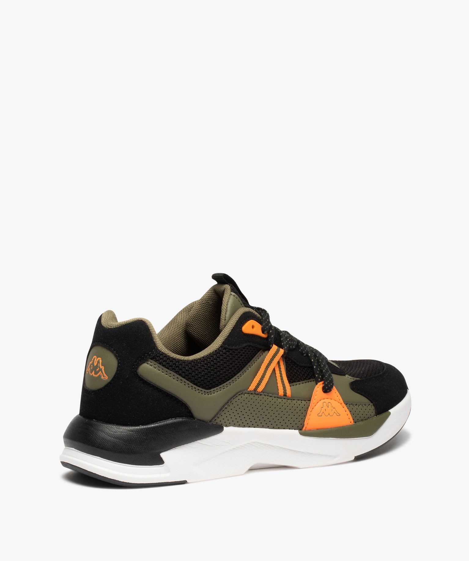 Baskets homme running légères à lacets – Kappa Holborn kaki | GEMO