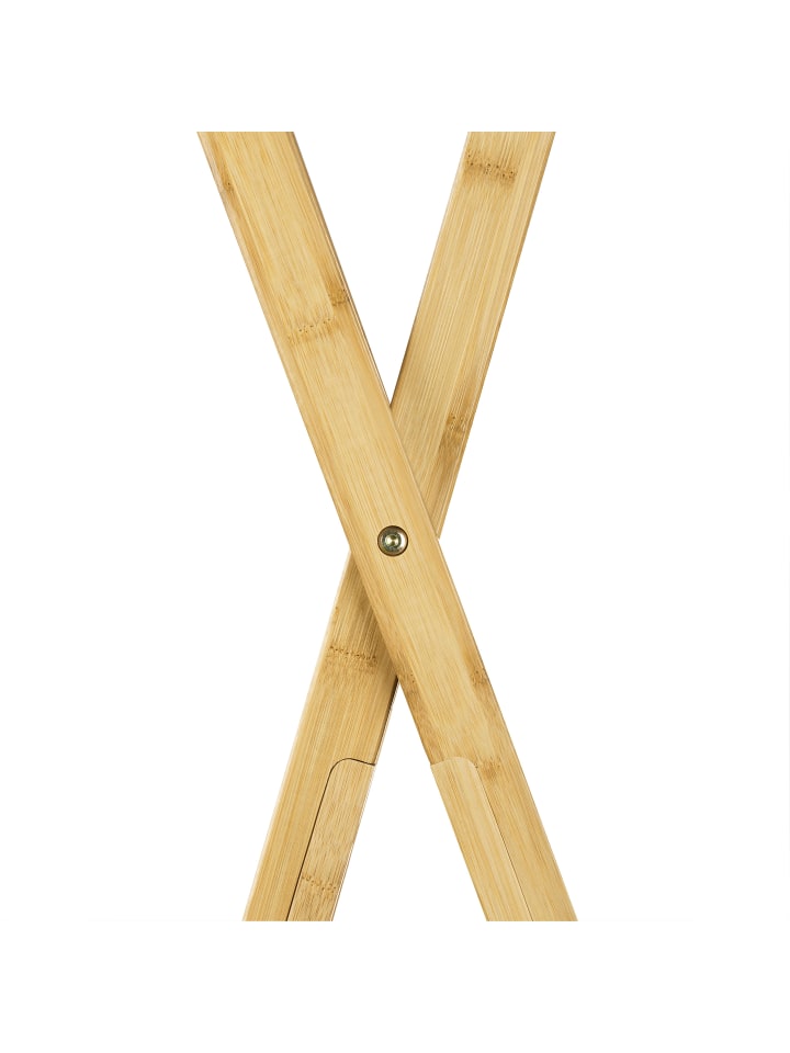 relaxdays Kleiderständer in Natur - (B)50 x (H)155,5 x (T)57,5 cm günstig kaufen onesize