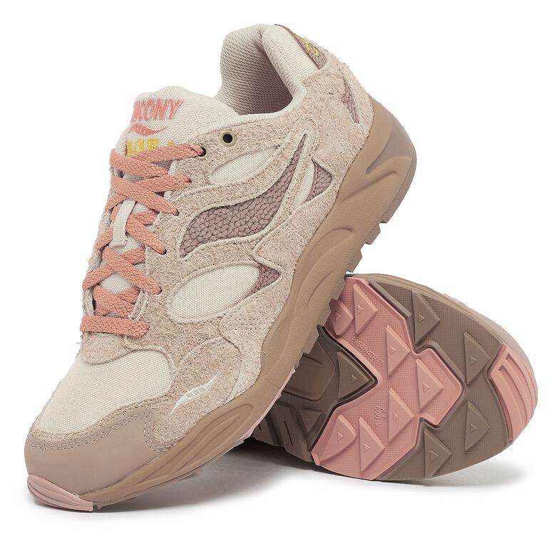 Saucony Colour Plus Companie Grid Shadow 2 rot