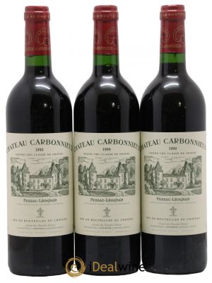 Château Carbonnieux Cru Classé de Graves  1999 - Lot de 3 Bouteilles