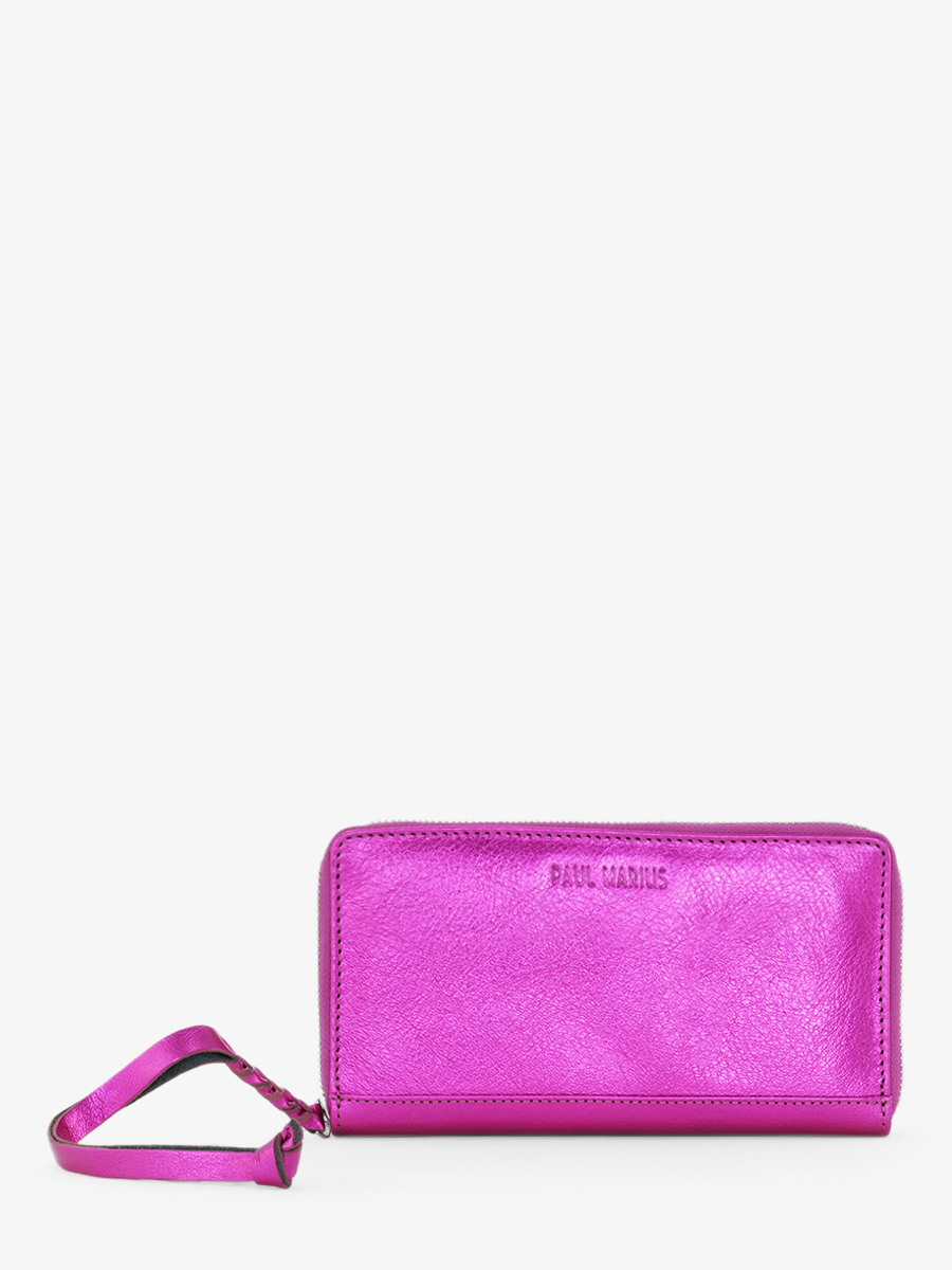 LePortefeuille Charlotte Ultraviolet - Rose Électrique