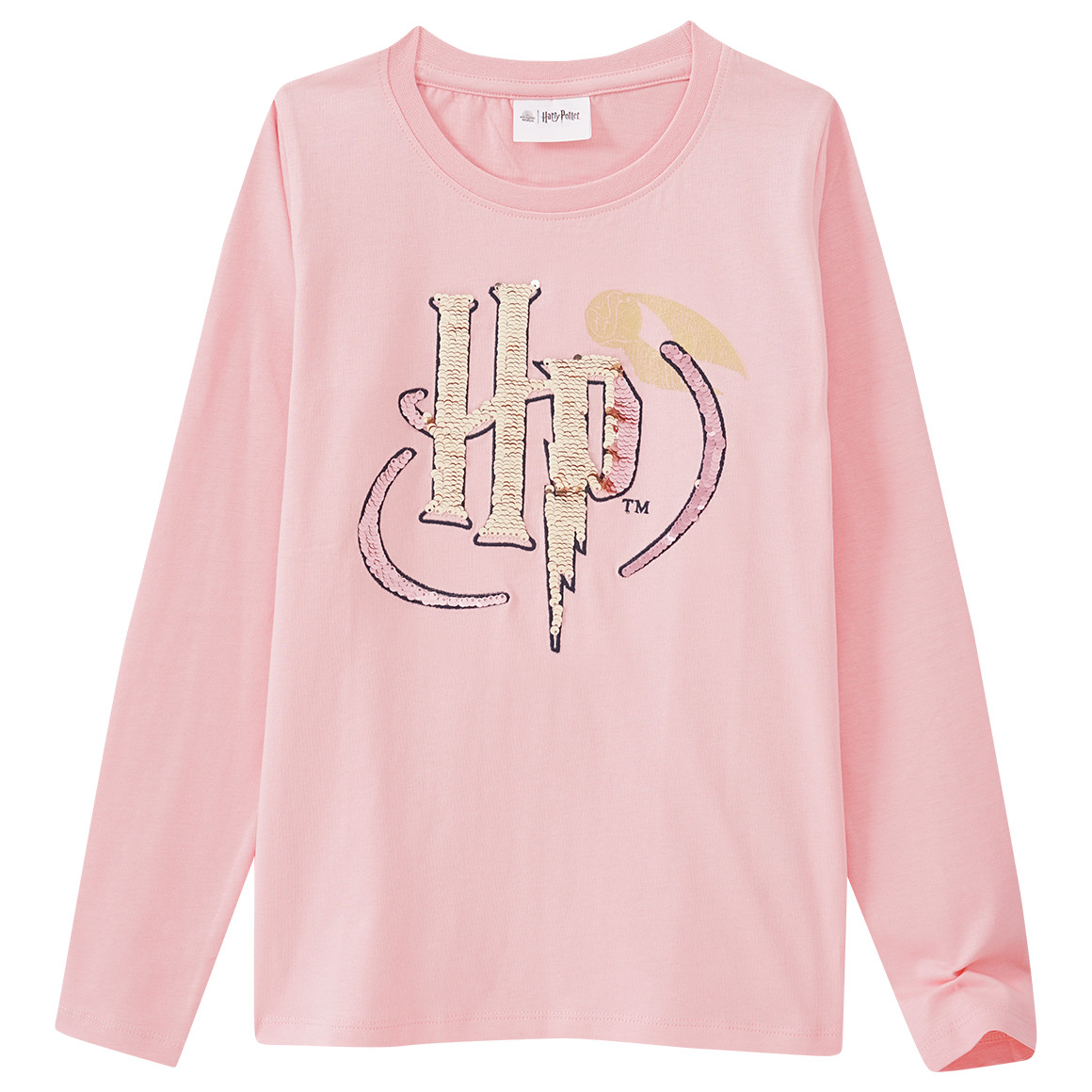 Harry Potter Langarmshirt mit Wendepailletten