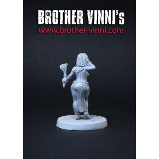 Egyptian Girl with Snake Wand (28 mm)