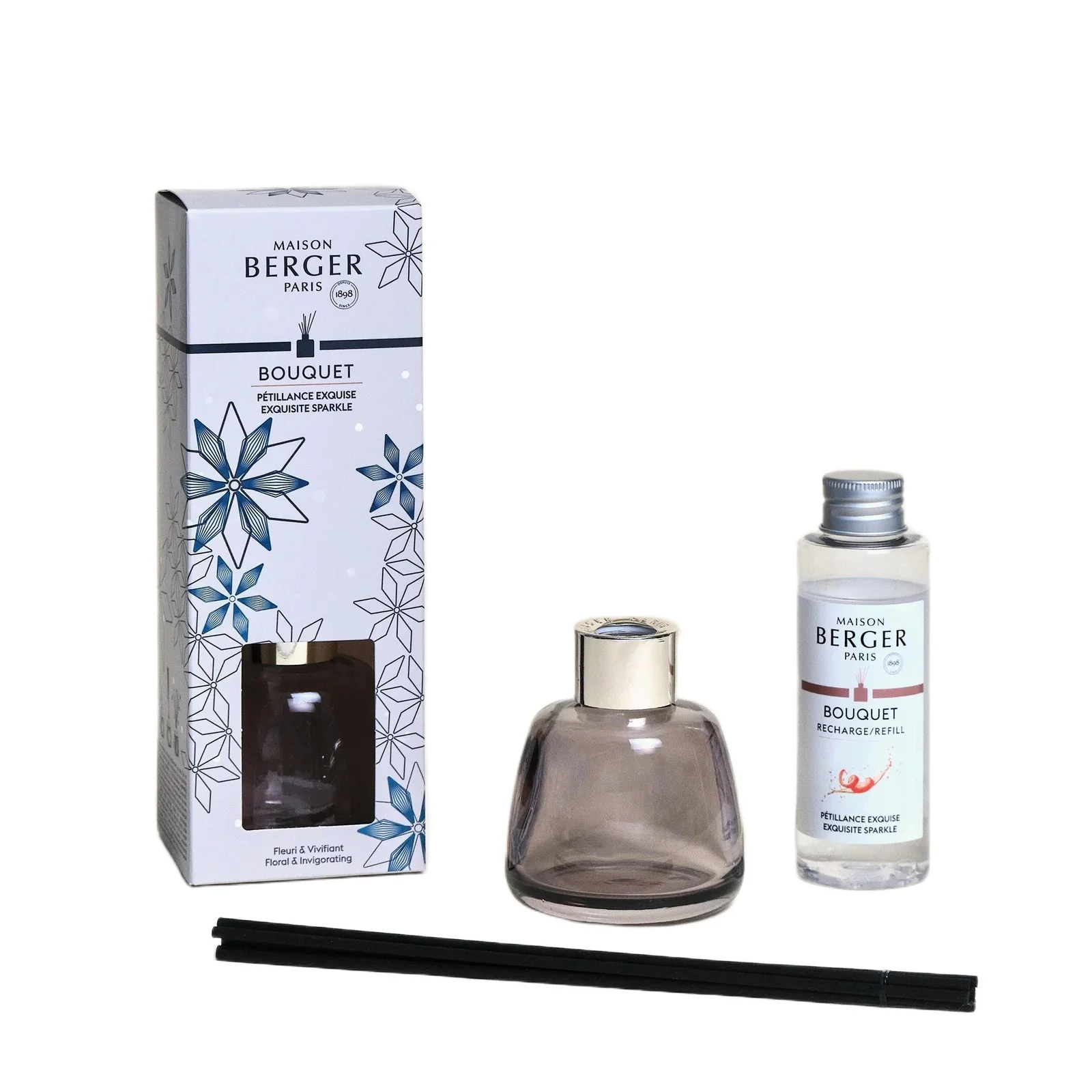 Bouquet Parfumé MINI Bouquet ROSALIE - Pétillance Exquise - Hajusteiden diffuusori, hajuvesi diffuusoriin