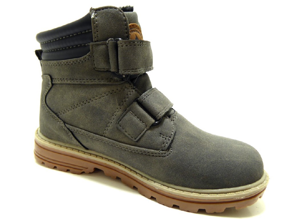 LICO Stiefel Jungen grau