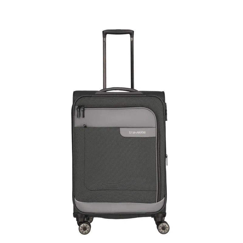Travelite VIIA Trolley 4 Rollen M - Schiefer