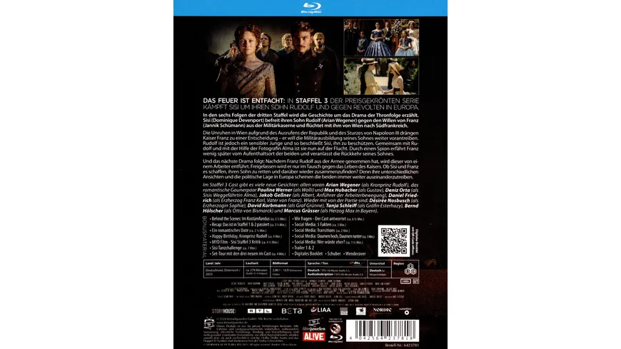 Sisi - Staffel 3 (alle 6 Teile) (Filmjuwelen)